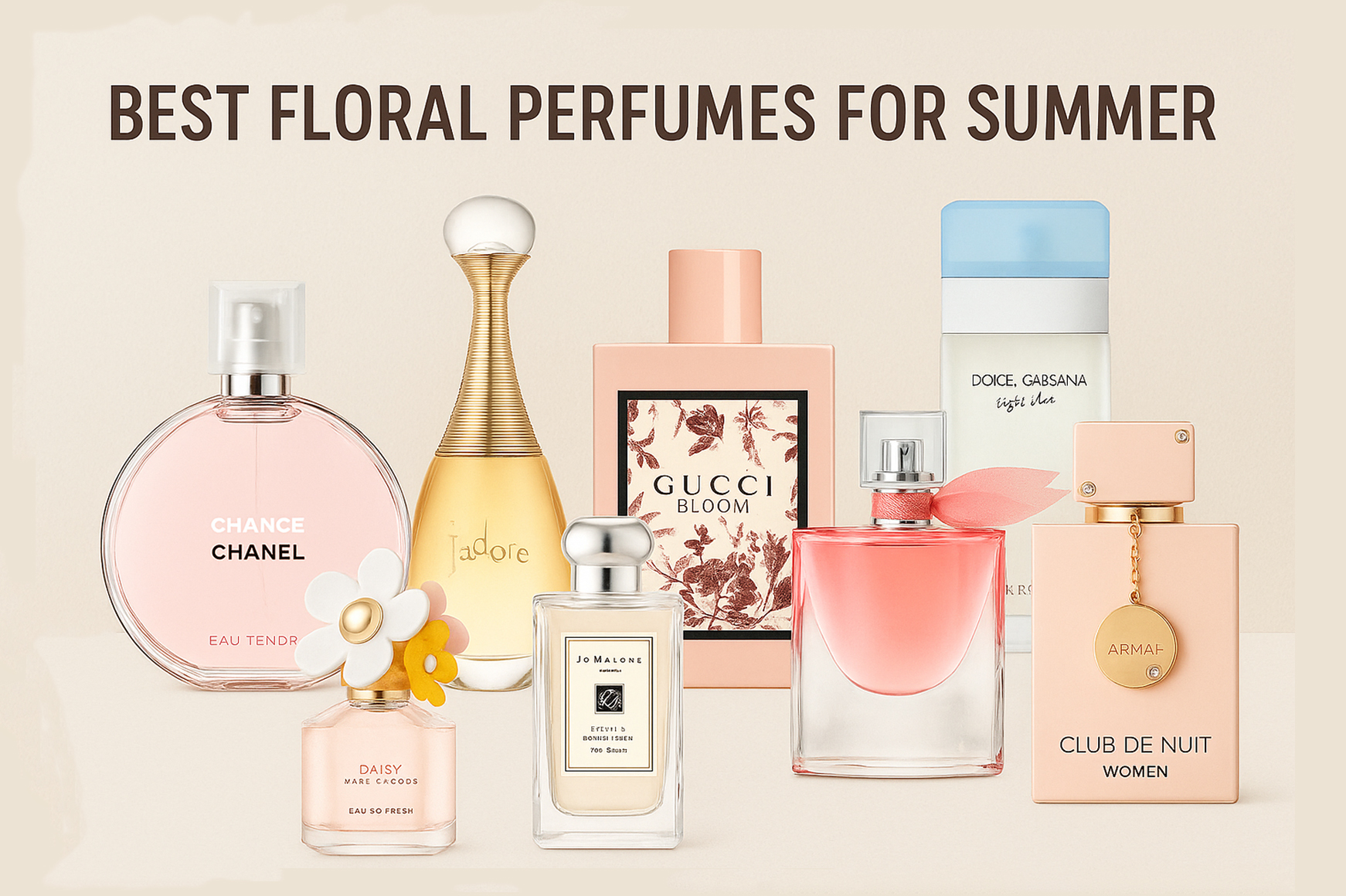 Best Floral Perfumes for Summer